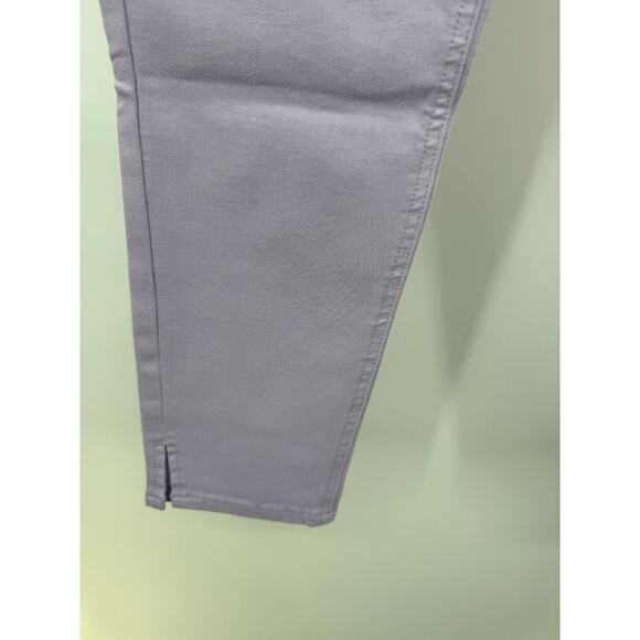 Cosmic Blue Love Women Denim Stretch Mid Rise Ankle Zip Jeans Size 28 Purple NWT - Picture 3 of 4